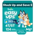 thumbnail image 1 of Pampers Easy Ups Bluey Potty Training Pants Boys Size 4T-5T, 104 Count (Select for More Options), 1 of 16