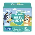 thumbnail image 1 of Pampers Easy Ups Bluey Potty Training Pants Boys Size 5T-6T, 84 Count (Select for More Options), 1 of 12