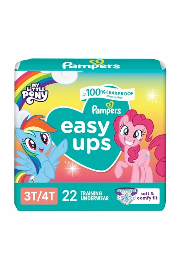 Easy Ups Girls' Training Pants (Pack of 14)