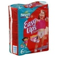 thumbnail image 1 of Pampers Easy Ups Girls Training Pants, Size 4T-5T, 19 Pants, 1 of 8