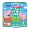 Pampers Easy Ups diapers, size 3T-4T, 22 count from Walmart