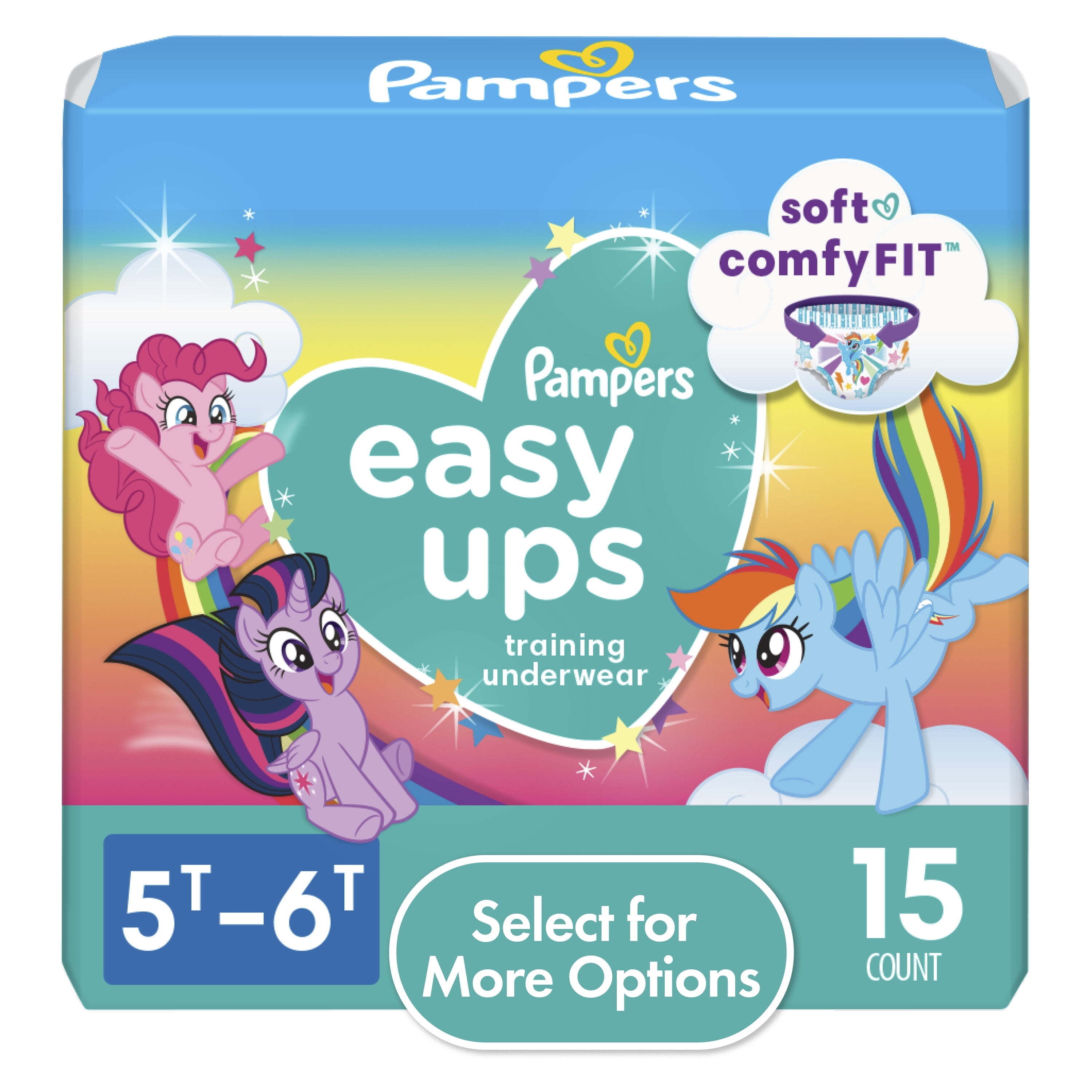 【最新入荷】 Easy Pampers Ups Girls Pants Training Potty Pony Little My おむつ用品