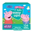 thumbnail image 1 of Pampers Easy Ups Peppa Potty Training Pants Girls Size 4T-5T, 104 Count (Select for More Options), 1 of 10