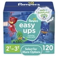 thumbnail image 1 of Pampers Easy Ups PJ Mask Training Pants Toddler Boys Size 2T/3T 120 Count (Select for More Options), 1 of 12
