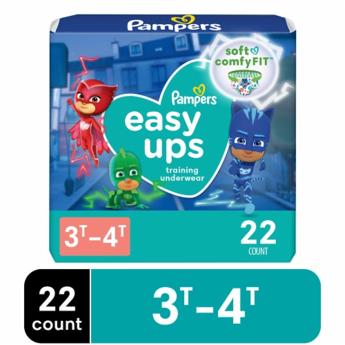Pampers Easy Ups Training Pants Boys 3T-4T (30-40 lbs) - 22 count