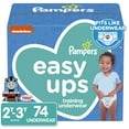 thumbnail image 1 of Pampers Easy Ups Training Underwear Boys, Size 2T-3T, 74 Ct, 1 of 14