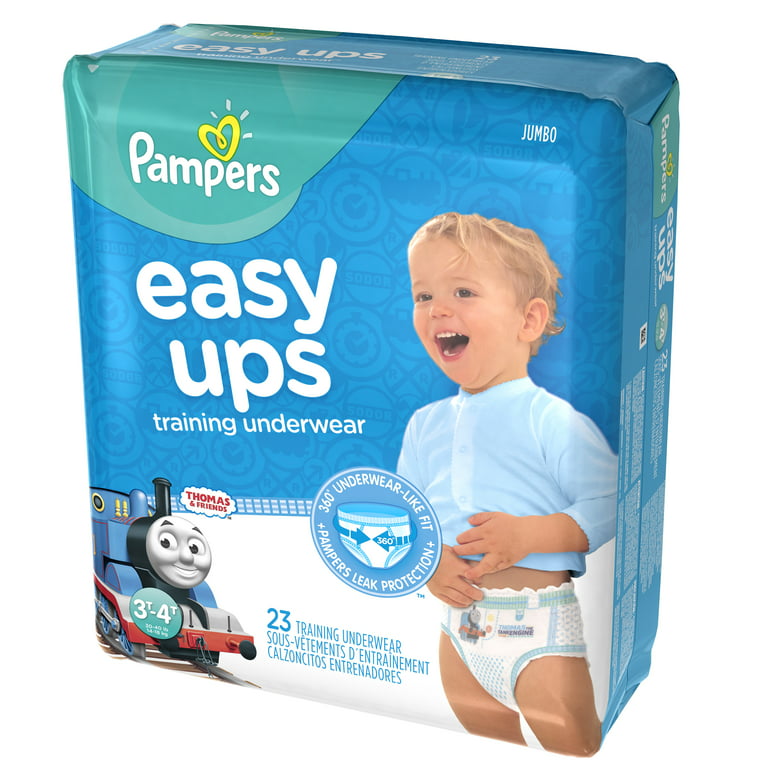 Pampers Easy Ups Training Pants Boys 2T-3T (16-34 lbs), 25 count - Pay Less  Super Markets