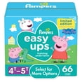 thumbnail image 1 of Pampers Easy Ups Training Underwear Peppa Pig Prints Size 6 4T-5T 66 Count, 1 of 15