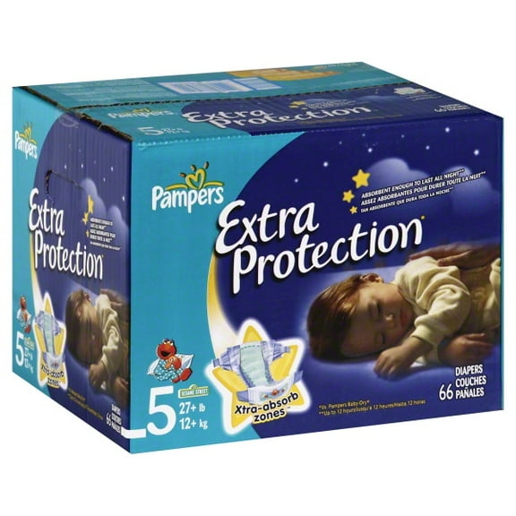 Pampers Extra Protection Diapers (Choose your Size)
