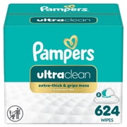 Pampers Free & Gentle Baby Wipes, 8-Pack 624 Wipes Select for More Options