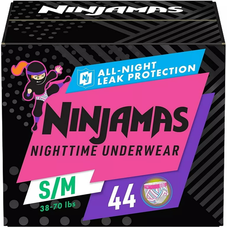 Pampers Ninjamas Nighttime Girls' Underwear