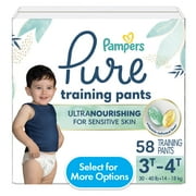 Pampers Pure Protection Training Underwear, Unisex, Size 3T4T, 58 Count (Select for More Options)