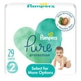 thumbnail image 1 of Pampers Pure Diapers Size 2, 29 Count (Select for More Options), 1 of 15