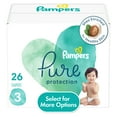 thumbnail image 1 of Pampers Pure Diapers Size 3, 26 Count (Select for More Options), 1 of 14