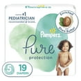 thumbnail image 1 of Pampers Pure Diapers Size 5, 19 Count (Select for More Options), 1 of 3