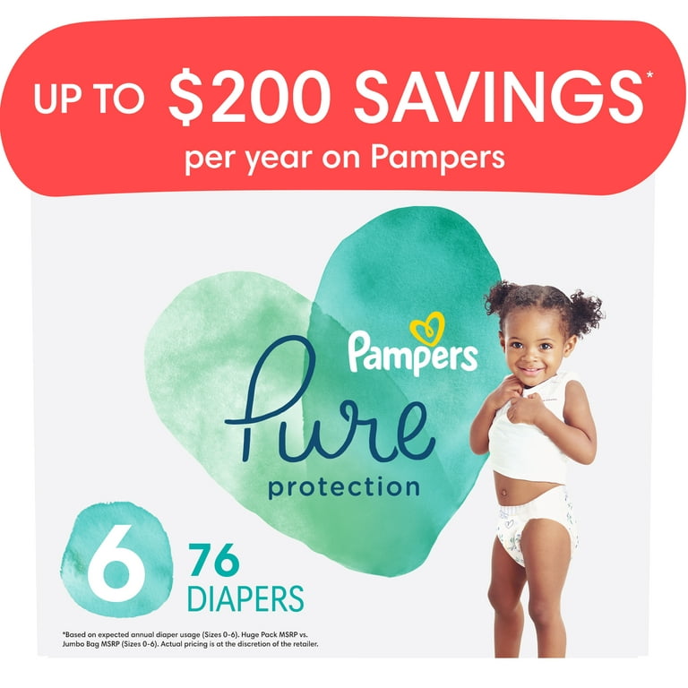 Pampers Baby Dry Diapers Size 7, 84 Count (Select for More Options) 