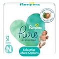 Pampers Pure Diapers Size Newborn, 31 Count (Select for More Options