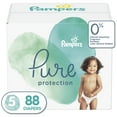 thumbnail image 1 of Pampers Pure Protection Natural Diapers, Size 5, 88 ct, 1 of 11