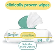 Pampers Sensitive Baby Wipes 1-Pack 84 Wipes Select for More Options