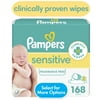 Pampers Sensitive Baby Wipes Unscented, 2 Pack,  Total Count (Select for More Options)