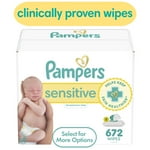 Pampers Sensitive Wipes - 504 Count