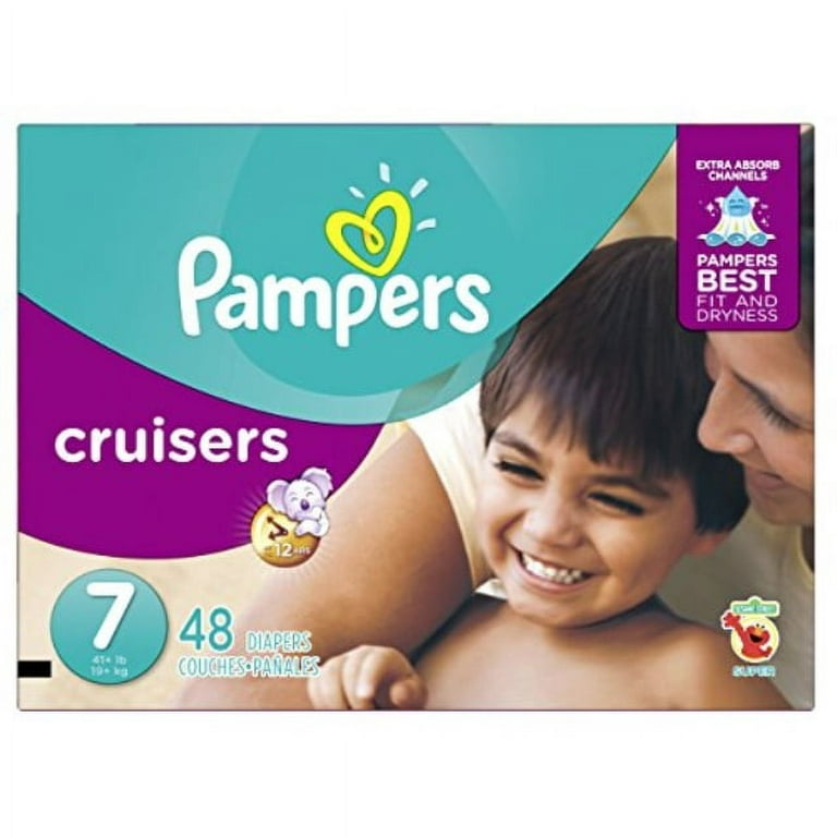 Pampers size 7 hot sale walmart