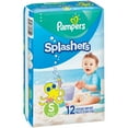 thumbnail image 1 of Pampers Splashers Swim Diapers, Small, 12 Count, 1 of 10