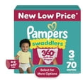 thumbnail image 1 of Pampers Swaddlers 360 Baby Diapers Size 3, 70 Count (Select for More Options), 1 of 11