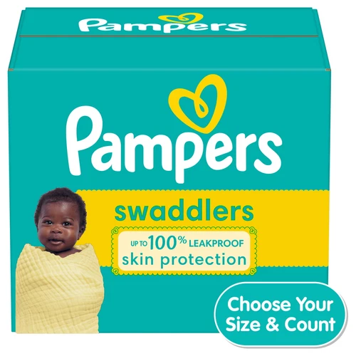 Pampers Swaddlers Active Baby Disposable Diapers Softest Fit Size 4 22 Count
