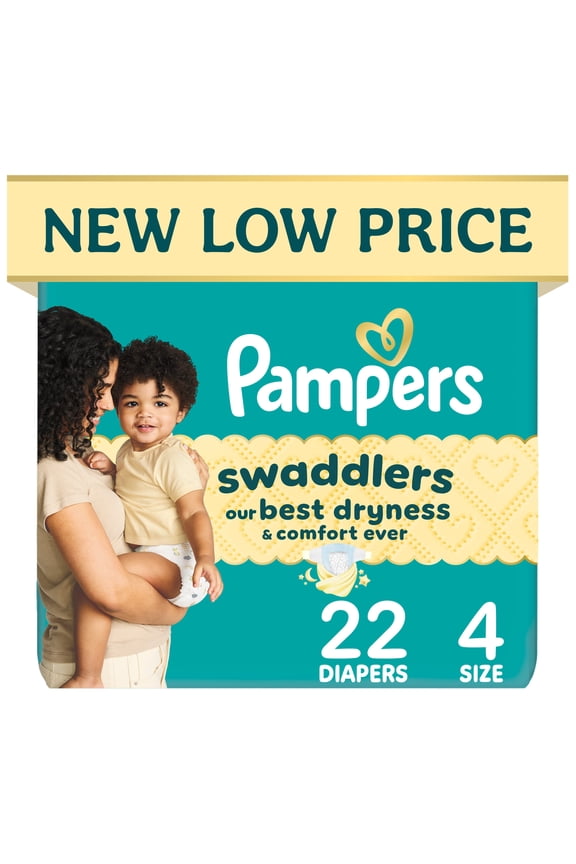 Swaddlers Active Baby Diaper Size 4 22 Count (Select for More Options)