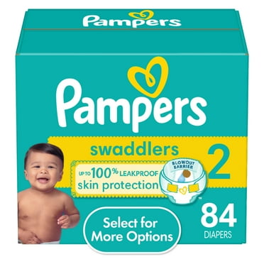 Pampers Swaddlers Baby Diapers Size 2, 84 Count (Select for More Options)