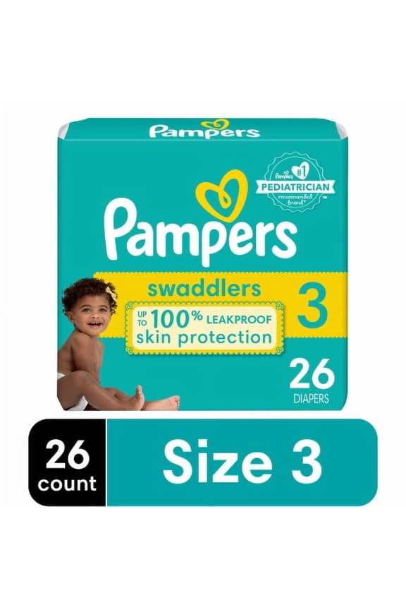 Swaddlers Baby Diapers Size 3 (16-28 lbs)