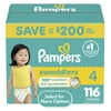 Diaper Size: Size 4, Count Per Pack: 116