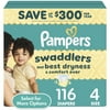 Diaper Size: Size 4, Count Per Pack: 116
