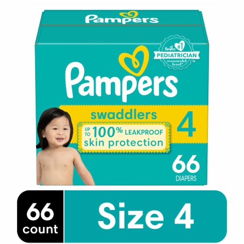 Pampers Swaddlers Baby Diapers Size 4 (22-37 lbs)