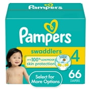Pampers Swaddlers Baby Diapers Size 4, 66 Count (Select for More Options) price history and forecast - Pampers 00037000749684