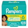 Diaper Size: Size 6, Count Per Pack: 108