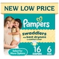 thumbnail interactive-video image 1 of Pampers Swaddlers Diapers, Size S6, 16 Count (Select for More Options), 1 of 17