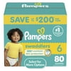 Diaper Size: Size 6, Count Per Pack: 80