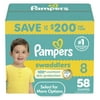 Diaper Size: Size 8, Count Per Pack: 58
