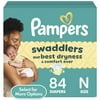 Diaper Size: Newborn, Count Per Pack: 84