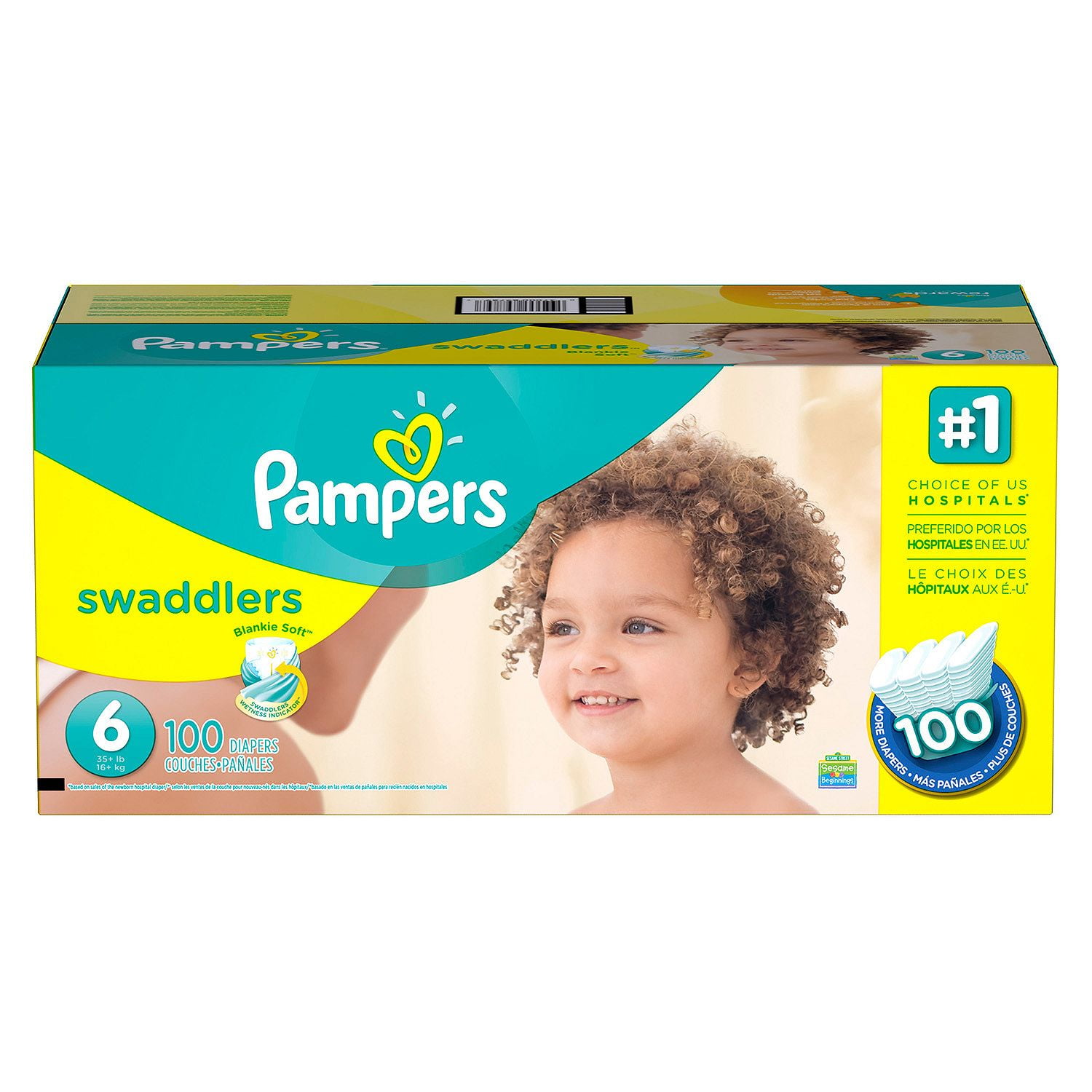 Pack de 84 couches Pampers pants taille 6 - Pampers