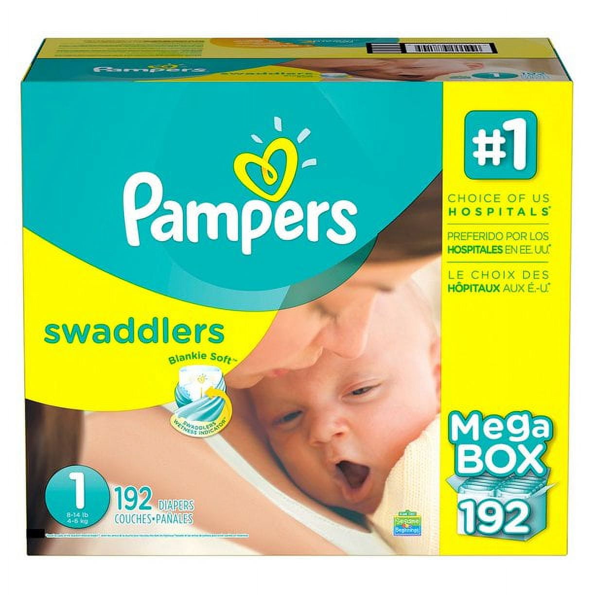 Pampers Swaddlers Diapers 1 -198 ct. (8-14 lb.)