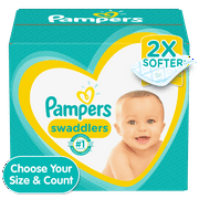 Pampers Swaddlers Diapers Size 3, 136 Count (Select for More Options)