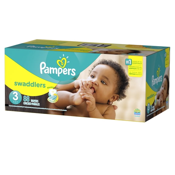 Pampers Swaddlers Diapers Size 3 88 count
