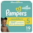 thumbnail image 1 of Pampers Swaddlers Diapers Size 5, 19 Count, 1 of 3