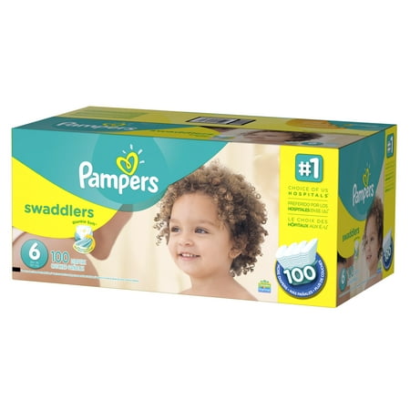 Pampers Swaddlers Diapers Size 6 100 count