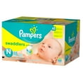 Pampers Swaddlers Newborn Diapers Size 0, 88 Count, US Hospitals' 1
