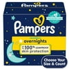 Pampers Swaddlers Overnights size 4 from Walmart