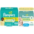 thumbnail image 1 of Pampers Swaddlers/Sensitive Wipes Bundles Size 1, 1 of 4